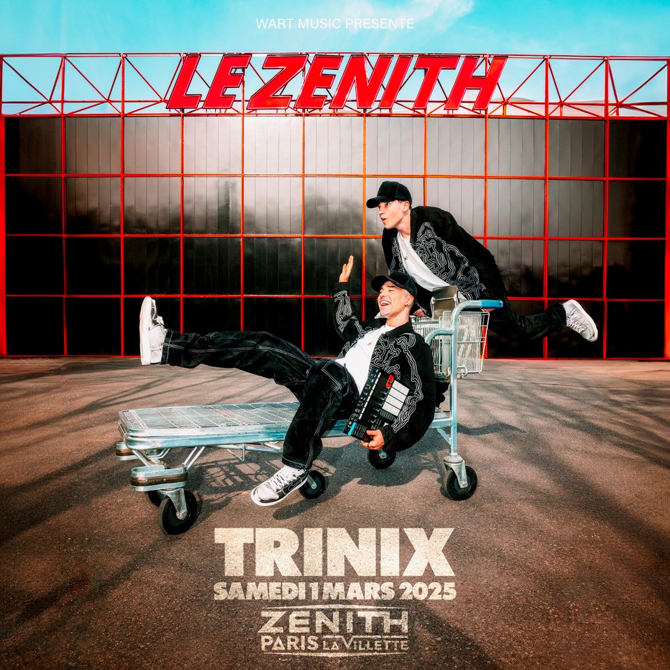 🎟 BILLETTERIE OUVERTE - TRINIX 🎟 Les billets pour le concert du duo de DJ/Producteurs à la musique électronique dynamique et aérienne @TrinixMusic le 1er mars 2025 au @Zenith_Paris sont désormais disponibles ! 📅 Samedi 1er mars 2025 🎟 tinyurl.com/trinix-zenithp…