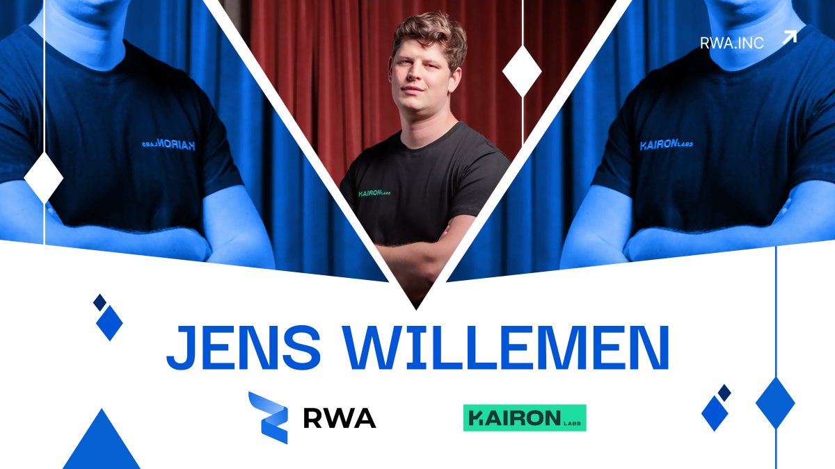 Market Alert! We are honored to have Jens, co-founder of @KaironLabs, on the RWA Inc. advisory board 🤝 His extensive experience in finance and crypto market-making will help guide us on our journey. Together, we're set to innovate and expand the $RWA landscape. Stay