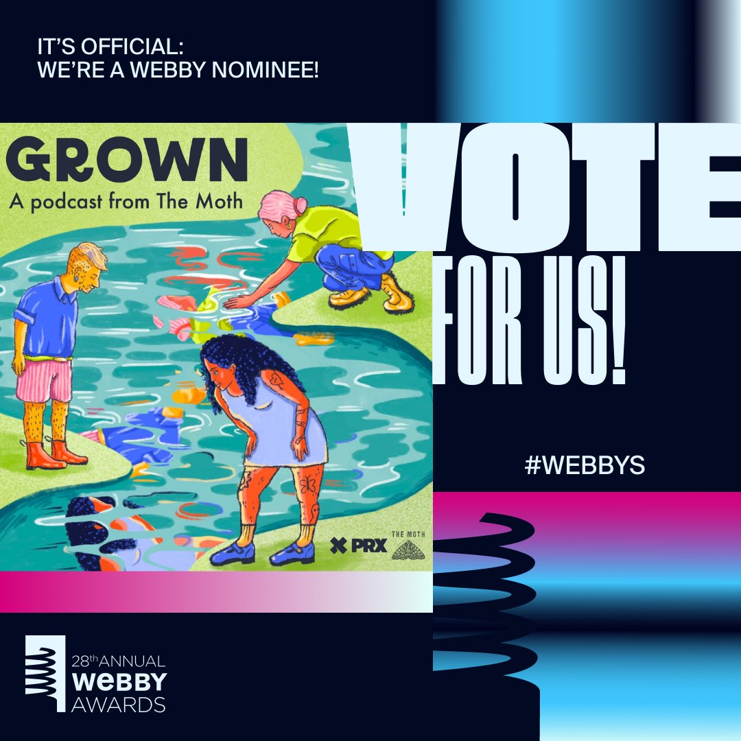 We're over the moon 🌙 with a BIG announcement: @grownpod has been nominated for the @thewebbyawards! Humbled to be in such esteemed company. Show your love and support by voting for Grown for the #WebbyAwards here: bit.ly/43MnOg8