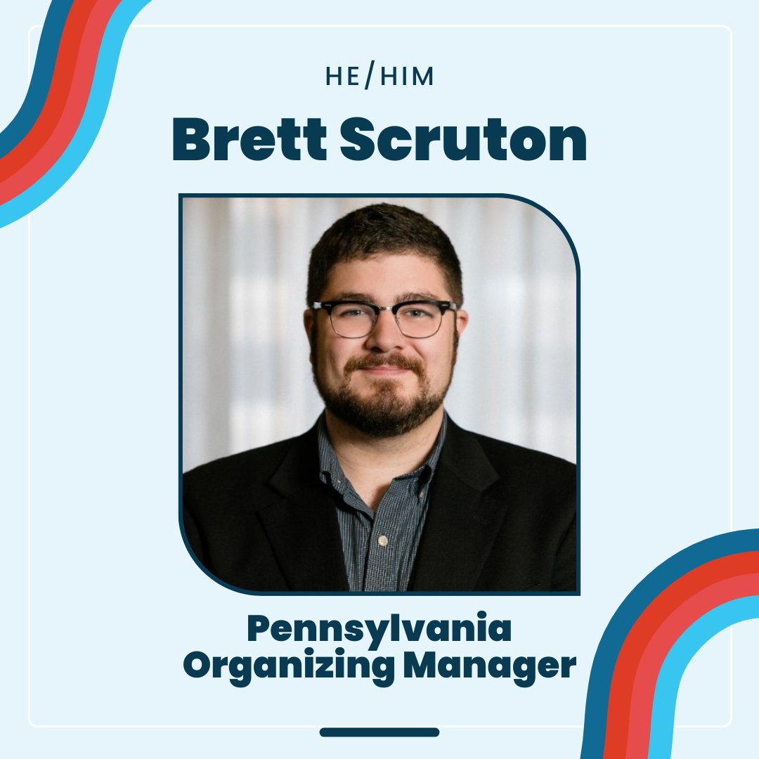Meet Brett, our new Pennsylvania Organizing Manager! With a rich background in voter rights, Brett is all set to ignite change across the Keystone State. Not just a political whiz, he's a die-hard Pittsburgh sport fan who loves exploring local hangouts! #PA #Pittsburgh