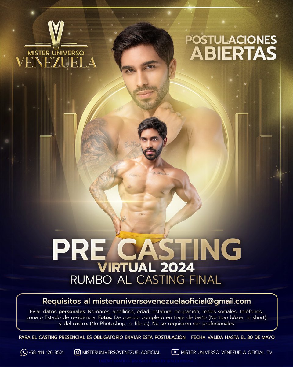 Mister Universo Vzla tweet media