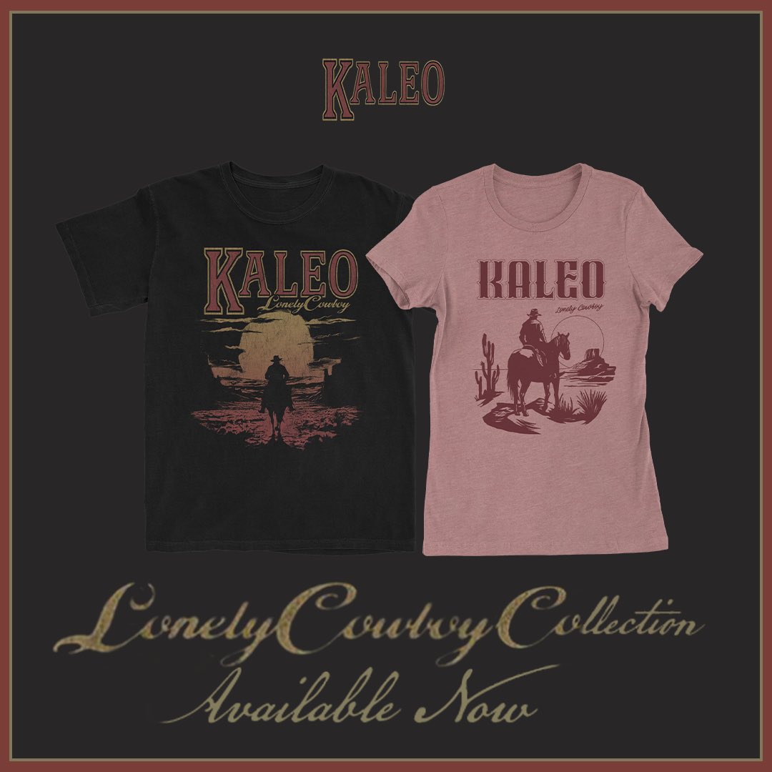 Lonely Cowboy Collection is available now in our store.