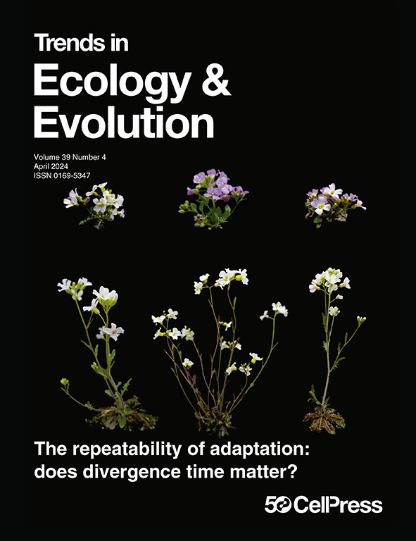 Trends_Ecol_Evo's tweet photo. April issue of Trends in Ecology and Evolution out online now!

https://t.co/9qW4FXYIFj

cover article from @MajdaHolcova &amp; Catherine Peichel

Featured articles from Gillson et al, Simmonds et al, Siegel et al https://t.co/FOlbwPHP0m