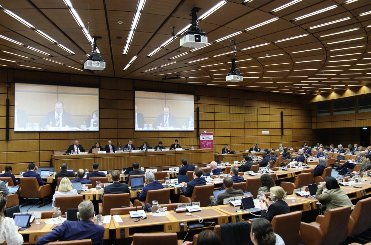 Today @UNODC #UNTOC.COP Working Group on Firearms discussed technological developments relating to #firearms & article 5 of the Firearms Protocol ✅️