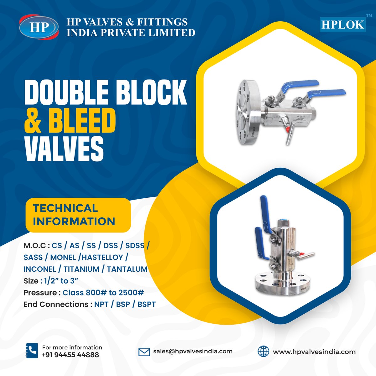 HPvalves2000's tweet photo. Engineered for reliability, our Double Block and Bleed Valves offer unparalleled performance, ensuring peace of mind in critical operations.

#valves #oilandgas #oilindustry #manufacturing #industry #hpvalves #Tubefitting #tube #design #ferrules #design #DoubleBlock #bleedValves https://t.co/wyFYaC5hzv