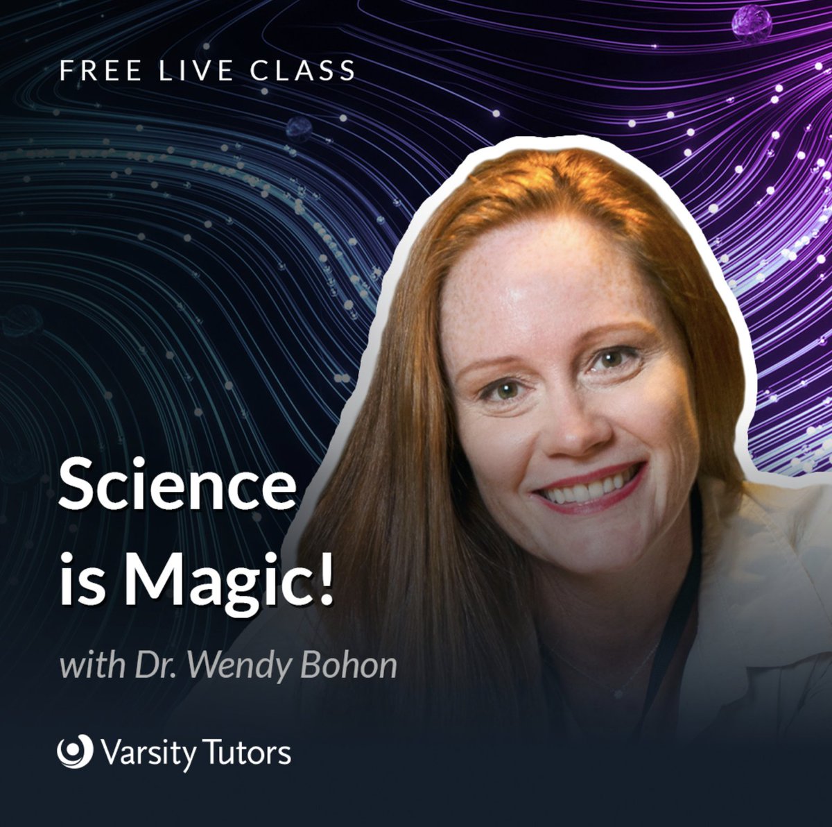 Join scientist Dr. Wendy Bohon on 4/4 for a hands-on event full of spectacular science demonstrations that feel like pure magic, but have logical scientific explanations that students can use to create their own tricks, experiments, and inventions. bit.ly/43gXmLw