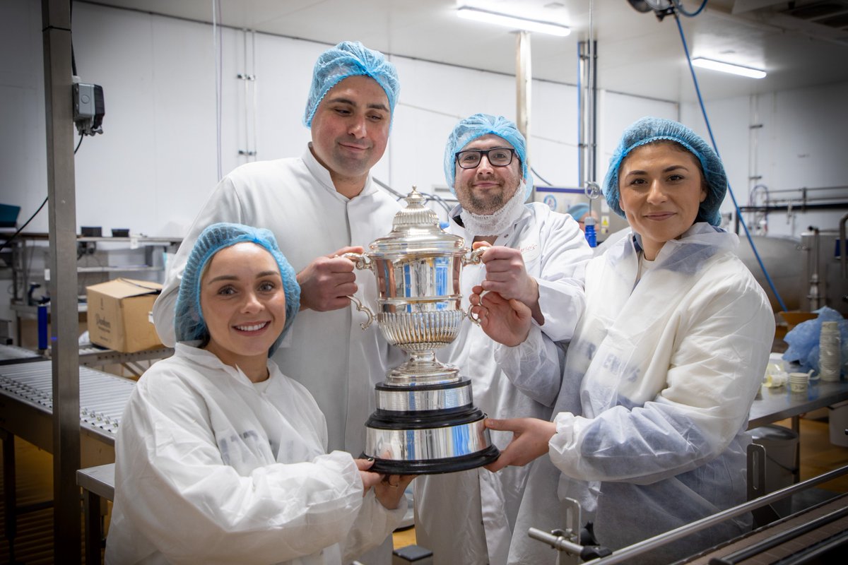 Now that's a trophy! Using Welsh milk and double cream from local farms, we’re super proud of Mario's Ice Cream on scooping GOLD at the Ice Cream Alliance awards 👏 Our flagship range is now available in over 40 flavours 😍 #familybusiness #teamwork chfonline.co.uk/mario24