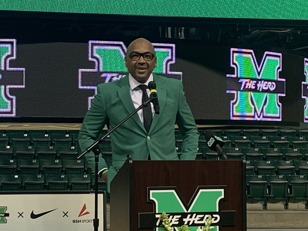 New @Herd_MBB head coach Cornelius Jackson’s introductory press conference.