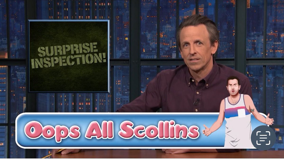 These jokes rock. Seth Meyers is a coward. youtu.be/SSjpf86x9YM?si…