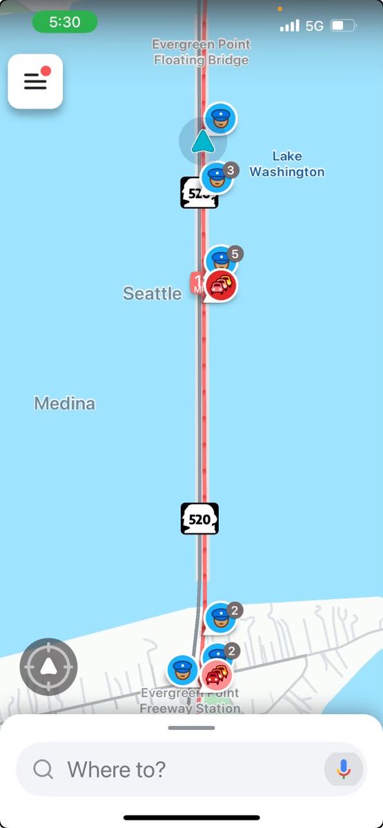 Yesterday afternoon and evening 3 ⁦@wastatepatrol⁩ motorcycle units along with the District Commander conducted an HOV emphasis on SR 520.  84 vehicles were stopped for HOV violations.  HOV is the #1 complaint the ⁦@wastatepatrol⁩ receives in #KingCounty.