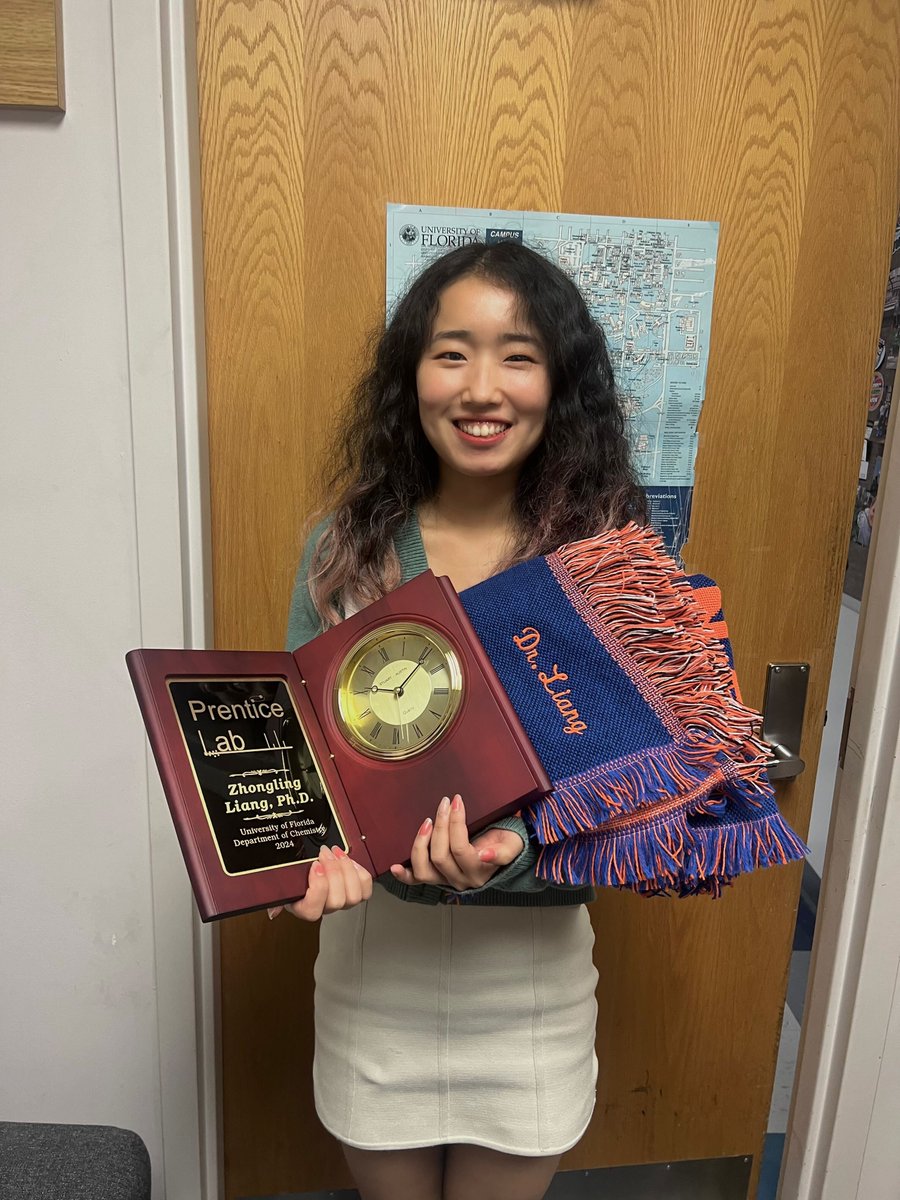 Prentice Lab UF (@prenticelabuf) on Twitter photo Last week, one or our own, <a href="/JulieLiang1996/">Julie Liang</a>, defended her thesis and achieved her PhD!!! Congrats and great work! She's headed off to Eli Lilly! Last week, one or our own, <a href="/JulieLiang1996/">Julie Liang</a>, defended her thesis and achieved her PhD!!! Congrats and great work! She's headed off to Eli Lilly!
