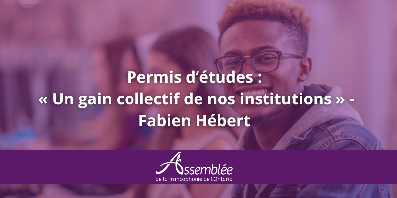 MonAssemblee's tweet photo. Le gouvernement a reconnu l’importance du travail fait par nos institutions en rendant prioritaire les inscriptions effectuées dans les programmes en français. #ONfr

Lisez le communiqué : https://t.co/nwOtQEFi8o https://t.co/C46NY7qhoz