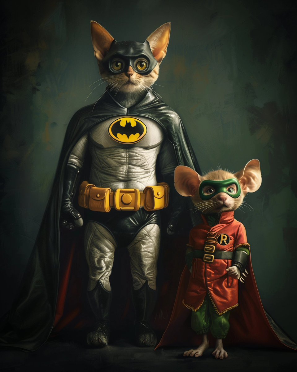 dsa157's tweet image. #catandmouse #aiartdailytheme #aiartcommunity #midjourney
instagram.com/p/C5TghY9vC0W/…