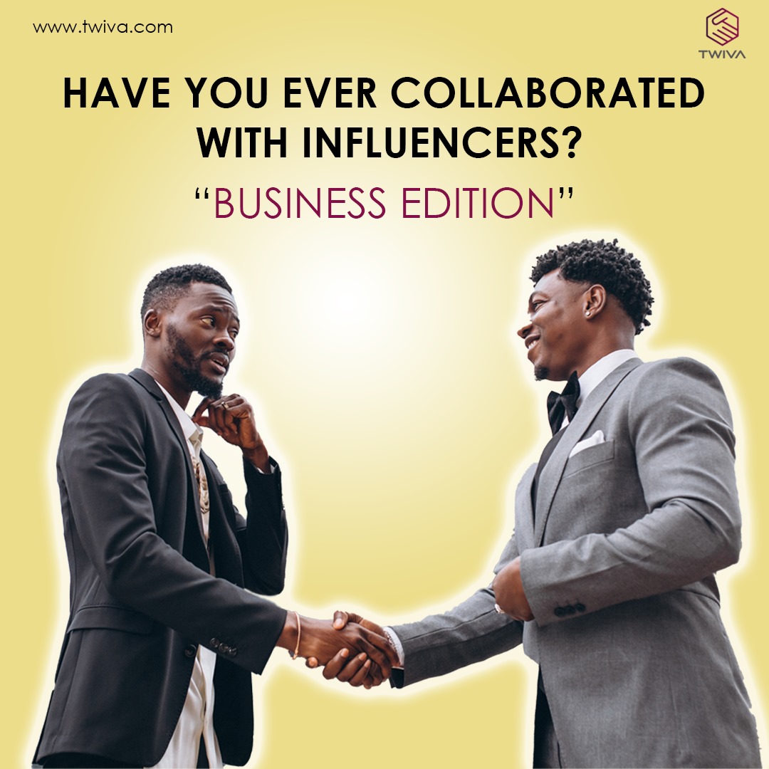 Are you tapping into the full potential of influencer collaboration through Twiva, our influencer-powered social commerce platform?

Join us today and unlock boundless opportunities for your brand's growth.

#SocialCommerce #InfluencerMarketing #Twiva #influencercollaborations