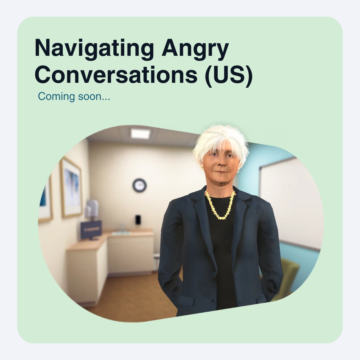 We're creating a localised version of Navigating Angry Conversations! 🙌 With adjustments to scripting and different voice actors, this new version will more closely reflect reality for those in the US & Canada. 🔗 bit.ly/3PMKEPj Originally created with @RoySocMed.
