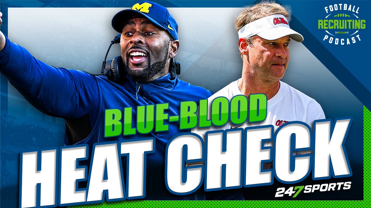 Come hang with @Andrew_Ivins, @cpetagna247 and I at Noon ET Talking #Michigan #OleMiss #Iowa, as part of our Heat Check series We talk Top 100 QB Matt Zollers, who announces his commitment Thursday Spring games as well All that and more 📽️ youtube.com/watch?v=7qpugl… @247Sports