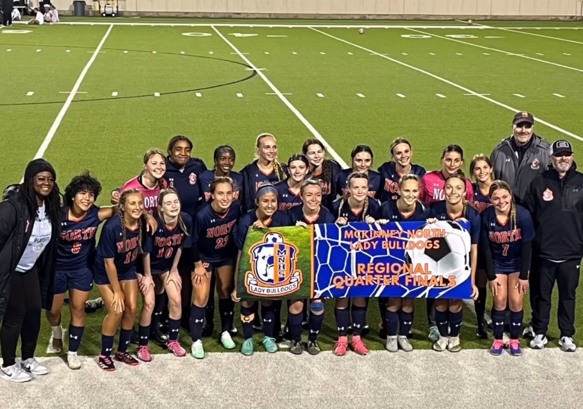 We have made it past the 4th Round!!!!! REGIONAL QUATER FINALIST!!! So proud of this team and all we have accomplished! @LethalSoccer <a href="/LadyBulldogsSoc/">McKinney North Lady Bulldogs Soccer</a> <a href="/U1819ECNLRL/">Solar U18/19 ECNL RL</a> Onto Round 5 We ARE NOT DONE!