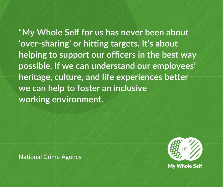 My Whole Self should be embedded into your ways of working all year round, not just on #MyWholeSelfDay. Read how @NCA_UK have been aligning the campaign with other activity taking place throughout the year in our latest case study. 🔗 Link in our bio