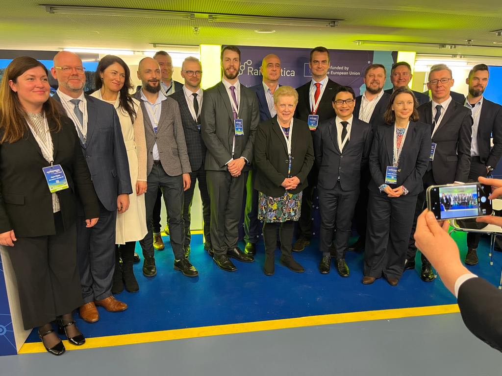 🚅The initial day of #ConnectingEuropeDays was packed with networking sessions! We are ready to meet you at Stand No. 64 on the 1st floor! 🙌 See you there! #CEFTransport #RailBaltica #Brussels