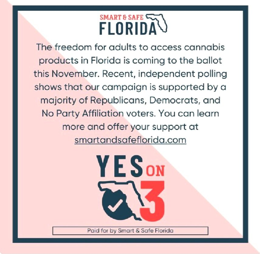 DemsKeys's tweet photo. Florida is a supermajority of voters versus a Tallahassee MAGA supermajority.
Our supermajority voted together on Raising the Minimum Wage, Restoring Felon Voting Rights, and Medical Marijuana.
Our supermajority has already announced our intentions for Abortion Rights and Recreational Pot.
#YesOn4 #YesOn3 and kick their supermajority where it hurts and #TakeBackFL
#DemCastFL #ONEV1 #ProudBlue