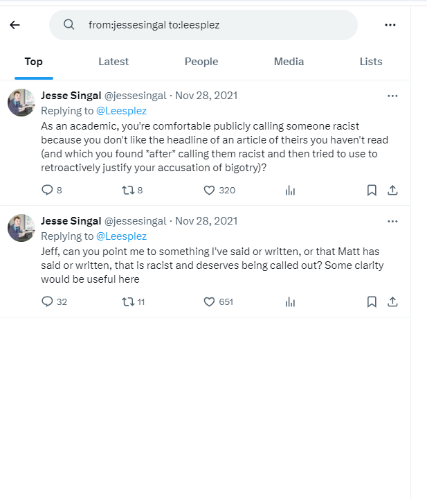 jessesingal's tweet image. Princeton researcher.

If I tried to explain *any* of this to a normal, non-online person, they would absolutely think I was lying or exaggerating. That's how utterly gonzo it all is, and how far gone these folks are in terms of their dishonesty, their delusion, or both.