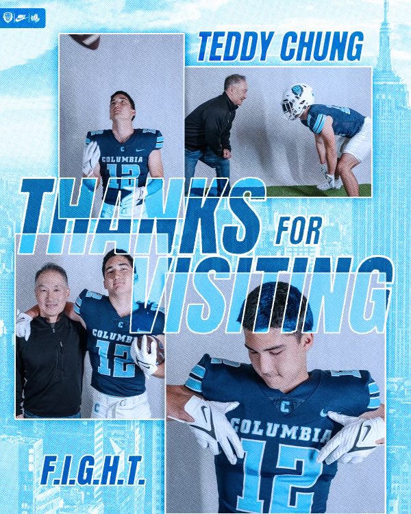 Thank you <a href="/Coach_Poppe/">Jonathan Poppe</a> and <a href="/CoachManion_/">Joe Manion</a> for the hospitality, had a great day at <a href="/CULionsFB/">Columbia Football</a> 
<a href="/Coach_Kukesh/">Andrew Kukesh</a> <a href="/CoachAmsler/">Jake Amsler</a> <a href="/_CoachG_/">Garrett McLaughlin</a> <a href="/CoachStoNGo/">Justin Stovall</a> <a href="/coachwalsh20/">Patrick Walsh</a>
