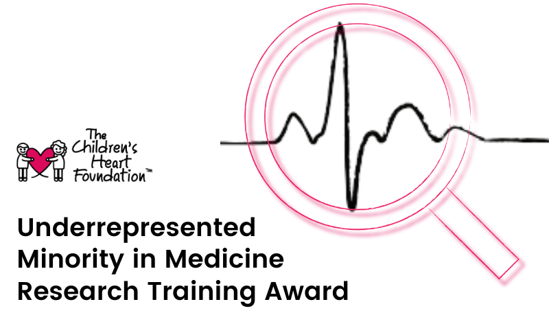 We're proud to introduce the inaugural Underrepresented Minority in Medicine Research Training Award, an initiative aimed at supporting the career development of underrepresented minority individuals in pediatric cardiology research on CHDs. Learn more at bit.ly/URMAward