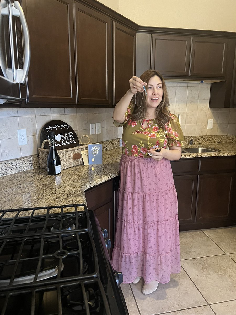 A heartwarming congrats to my dearest client for closing on her dream house. Her unwavering spirit shines brightly in every aspect of her life - inside and out. Her commitment to education, family, &amp; personal growth is genuinely admirable.Wishing her all the best 🏠🎉