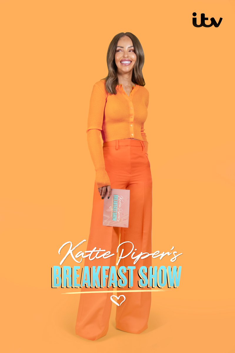 Join @katiepiper_ next weekend for a brand new series of #TheKatiePiperBreakfastShow ☀️ 
She'll be brightening up your screens all summer on Saturday and Sundays with some fabulous guests lined up, including #JoBrand & @itsanitarani
See you April 13th at 8.25am @ITV
