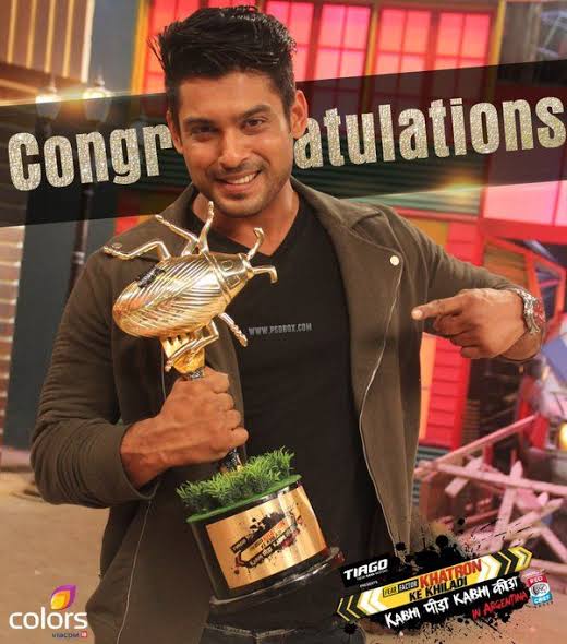 Winners are not people who never fail but people who never quit. 8YRS OF KKK7 WINNER SID #SidharthShukla #SidHearts #SidharthShuklaLivesOn