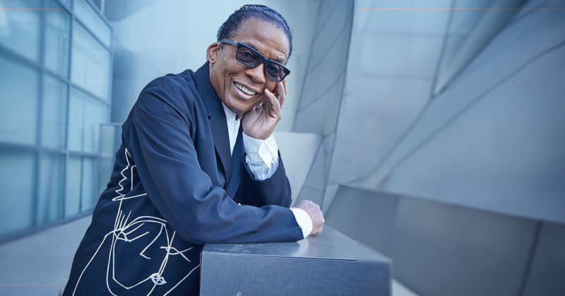 JUST ANNOUNCED 👏 Herbie Hancock at Warner Theatre on Friday, September 27th! 🎟️ Presale begins Thursday at 10am (code: RIFF) | On Sale Friday at 10am livemu.sc/3xiRiWV