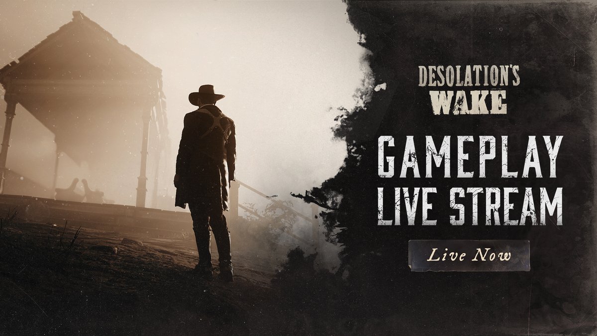 Joining us from the bayou once more: our Community team! Catch us live on Twitch while we explore more of what Desolation's Wake has to offer. We'll also be doing a whole bunch of giveaways! Click this link! 👉 twitch.tv/Crytek