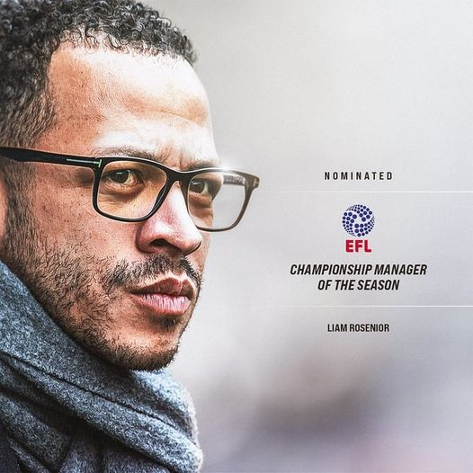 Trener Liam Rosenior został nominowany do nagrodu dla Menedżera Sezonu Championship przez EFL.

Rosenior został umieszczony na krótkiej liście kandydatów do tej prestiżowej nagrody. Oprócz niego są również: Kierana McKenna z Ipswich Town i Daniel Farke z Leeds.

#hcafc