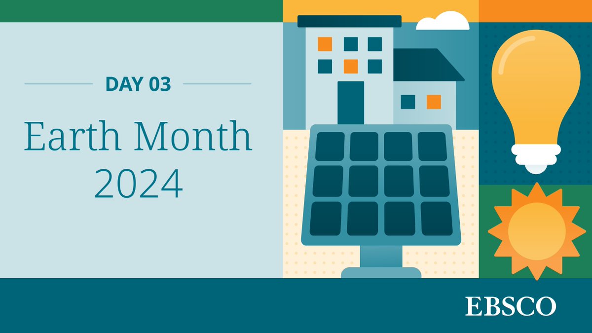 Submissions are now open for the 2024 EBSCO Solar grant program from EBSCO. For the 9th year, EBSCO is accepting applications for grants that will fund solar installations at libraries globally. Find out more here: ow.ly/rP5950QSoNe #EBSCOSolar #EarthMonth #SolarGrants