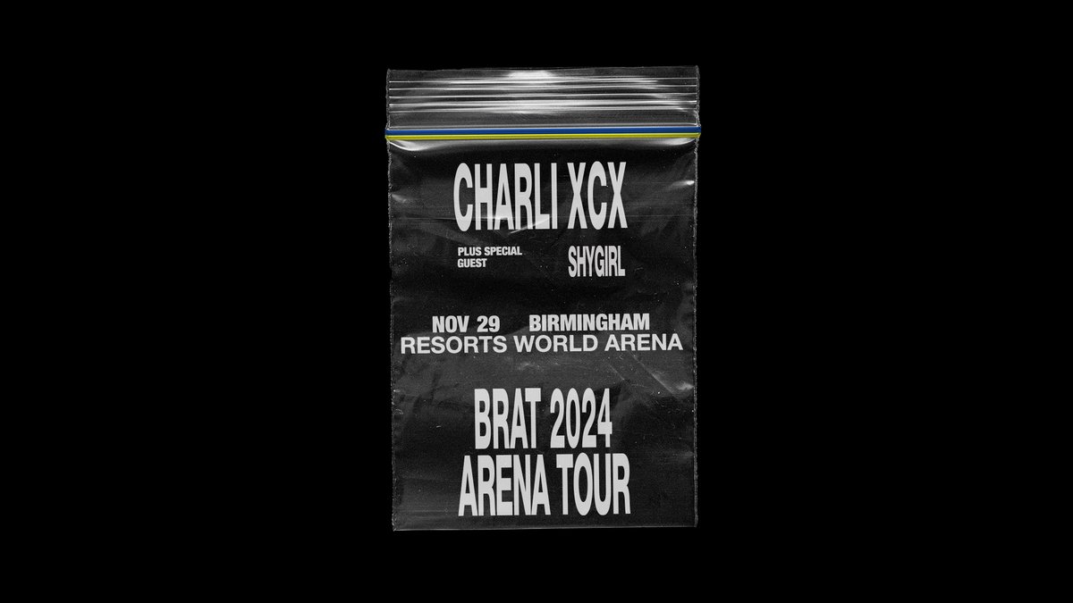 🎤 @charli_xcx is heading to Birmingham this November on the BRAT 2024 - ARENA TOUR, with special guest @0800shygirl! 📍 @RW__Arena on Friday 29 November 2024 👇🏼 Tickets on sale 9am Friday 12 April. Sign up now for presale access! 👇🏼 bit.ly/3PNNSSi