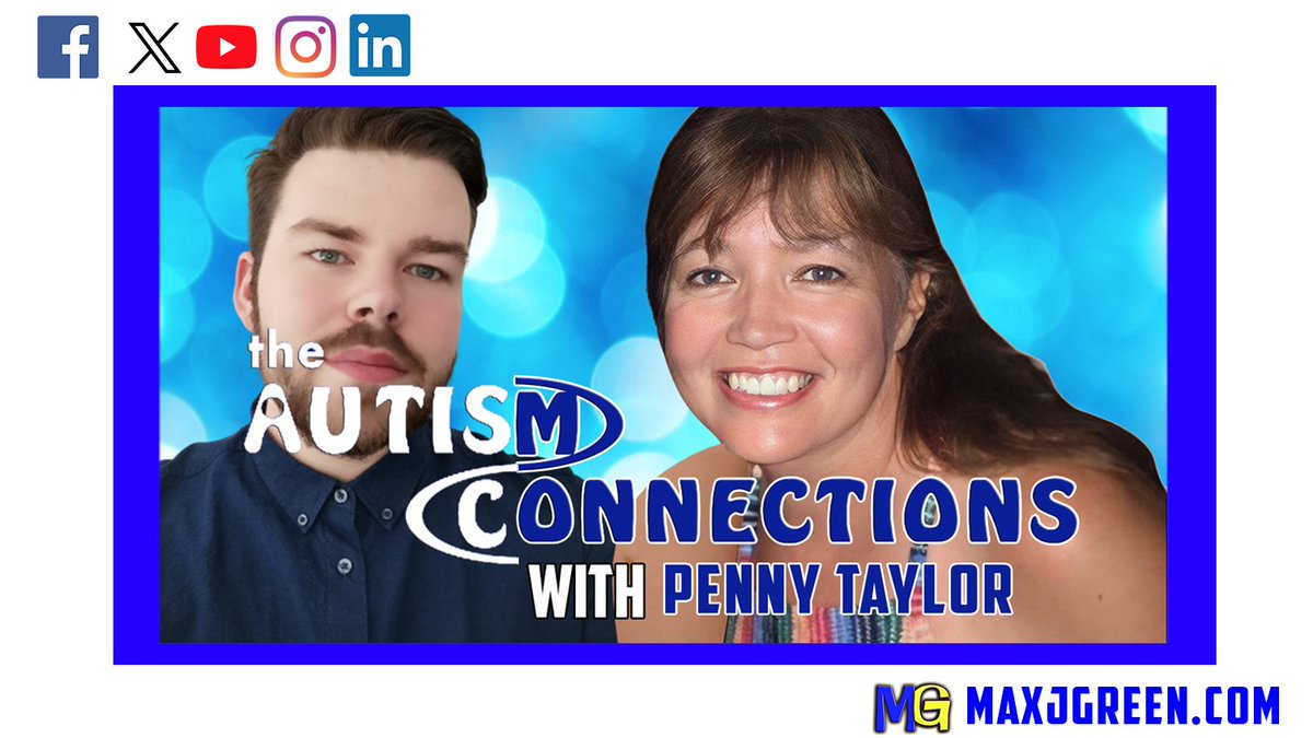 Today at 5:15AM The Autism Connections Season 5, Three of Seven Episodes! Today My Guest is Penny Taylor!