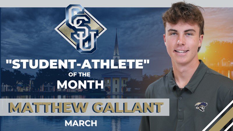Our “𝙎𝙩𝙪𝙙𝙚𝙣𝙩-𝘼𝙩𝙝𝙡𝙚𝙩𝙚 𝙤𝙛 𝙩𝙝𝙚 𝙈𝙤𝙣𝙩𝙝” for March is <a href="/MattGallant05/">Matthew Gallant</a>‼️#BUCS 📚