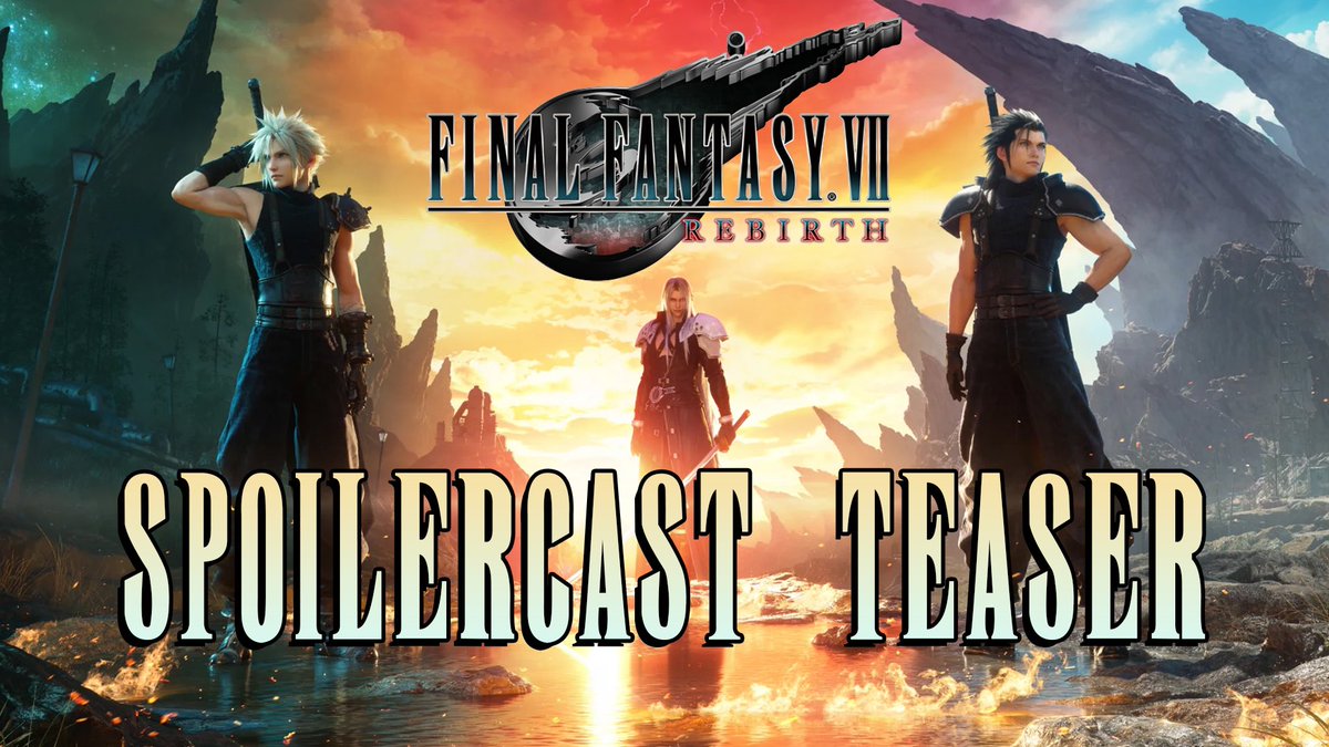 Check out a little teaser of our huge Final Fantasy 7: Rebirth spoilercast! Over 114 minutes of us going deep on this game ✨Link below✨