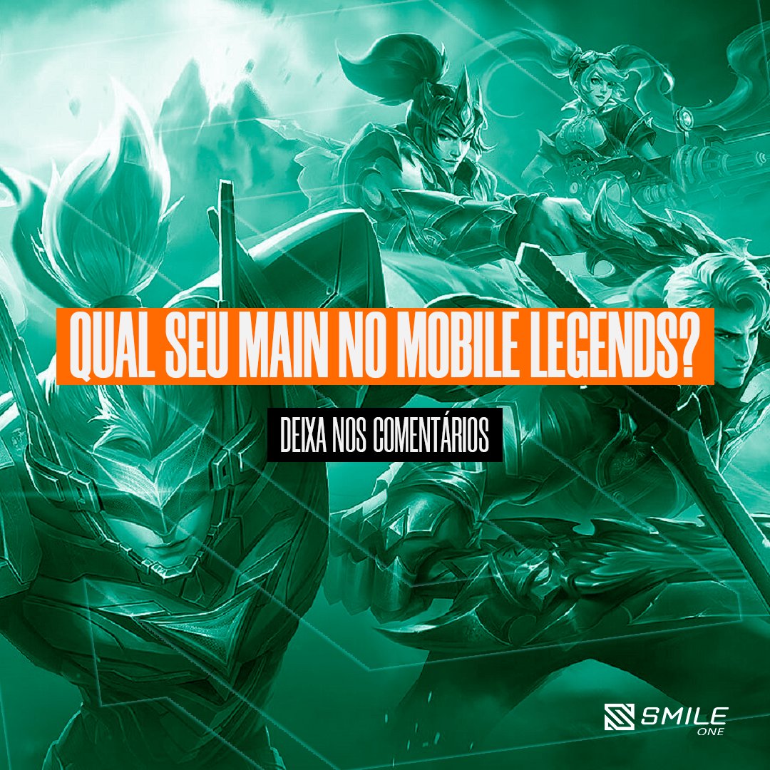 Hora da verdade! Com qual herói você domina nas partidas?

#smileone #smileonestore #mlbb #mobilelegendsbangbang