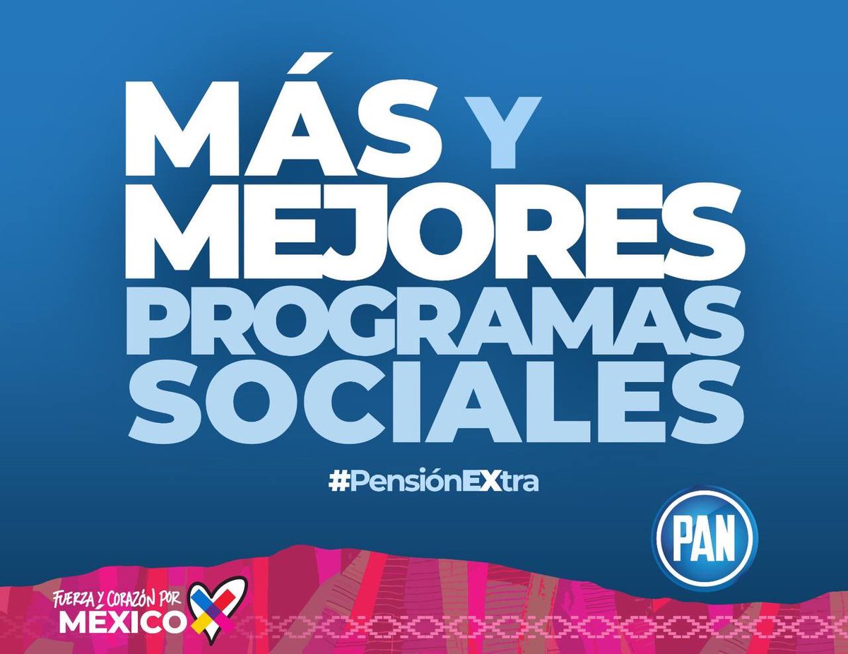 ¡Los programas sociales NO se van! #PensiónExtra #MxSinMiedo