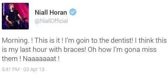 niallontours's tweet photo. 🔙 11 years ago, Niall got his braces off and had some lunch celebrations 🎉 https://t.co/XwQHKxSEmL
