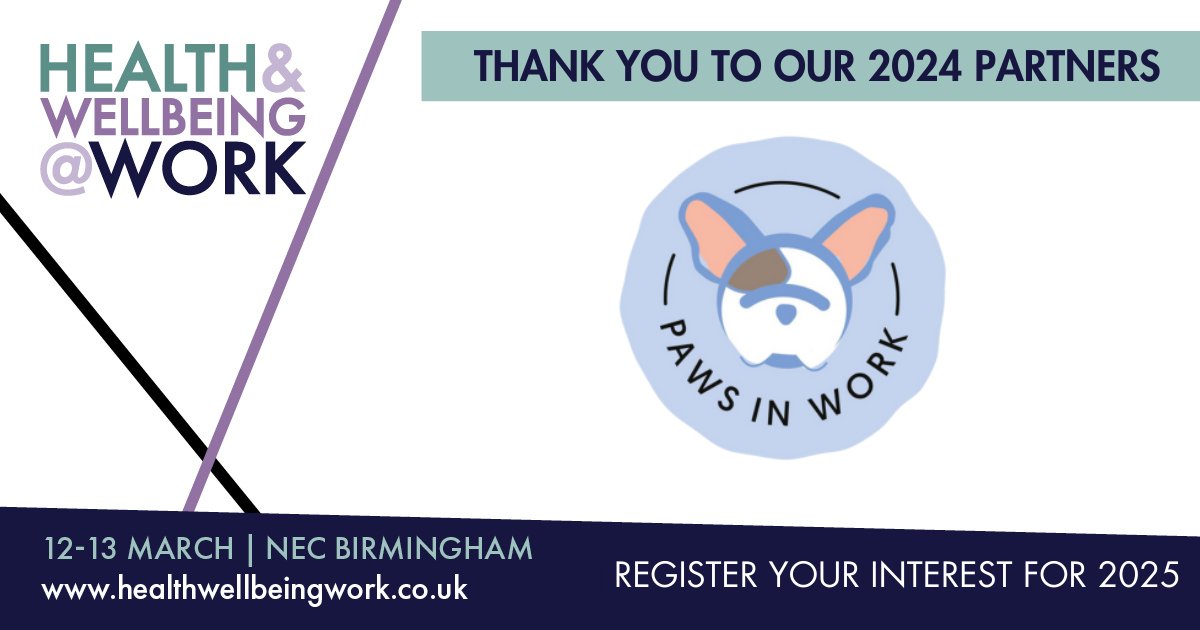 Health & Wellbeing at Work 2025 tweet media