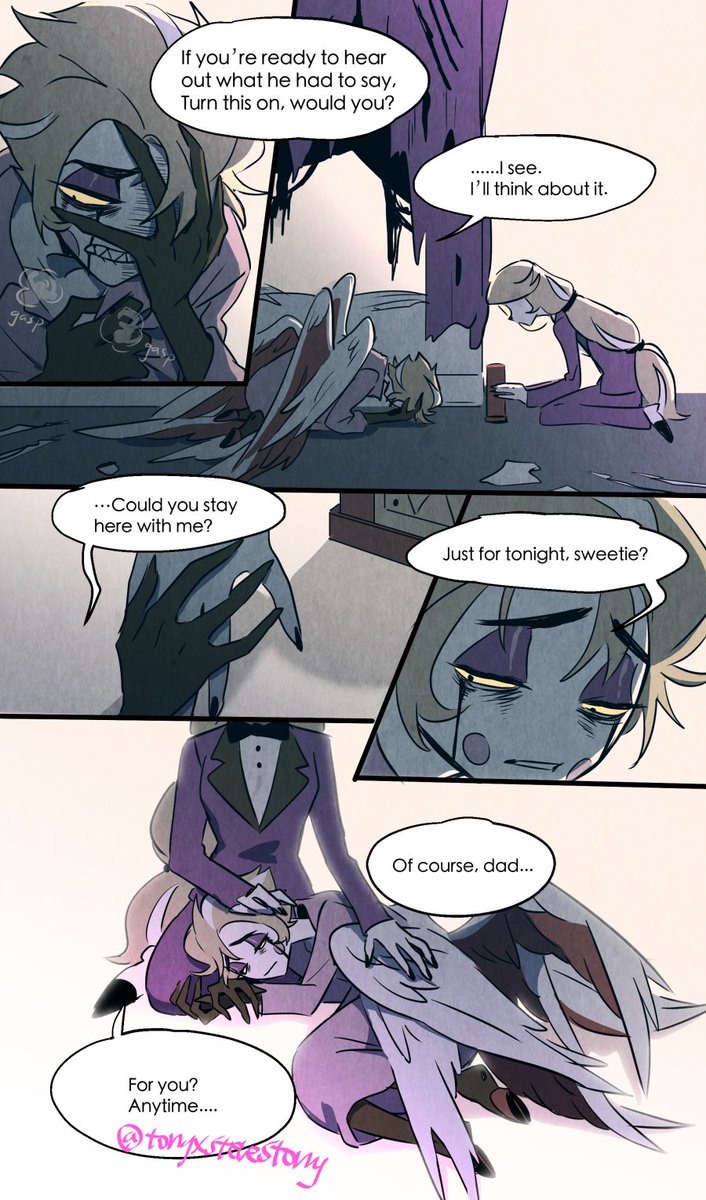 TonyxsteveStony's tweet photo. Part.10 
depression strike, yet again.
#radioapple will meet up in next chapter🥺

https://t.co/YtN36L79X2 https://t.co/TpR90drar6
