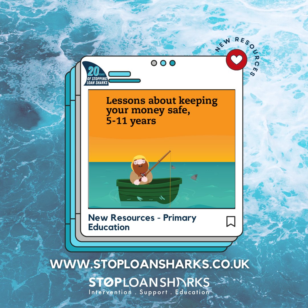 How can we Stop Loan Sharks? ‘Lessons about Keeping Money Safe’ is a Primary Resource that teaches pupils aged 5-11 about making the right choices, needs vs wants and keeping money safe. Download it here for FREE: 👉tinyurl.com/2744nptz @MoneyPensionsUK #TalkMoney