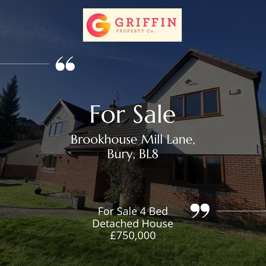 FOR SALE Brookhouse Mill Lane, Bury, BL8

£750,000

Arrange your viewing today! 
griffinproperty.co/find-a-property

#property #properties #onlineestateagent #estateagentsuk #estateagents #estateagency #sellmyhousefast #sellmyhouse #sellmyhome #lettingsagents #l