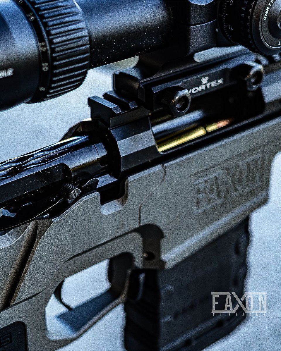 🎵 Smooth operator. 
bit.ly/3PAH0Yp 
.
.
.
.
.
#FaxonFirearms #Firearms #FX7 #Manufacturing #Machining #Engineering #Rifle #BoltAction #SuppressedShooting #TargetShooting #SickGuns #GunChannels #PRS #precisionshooting