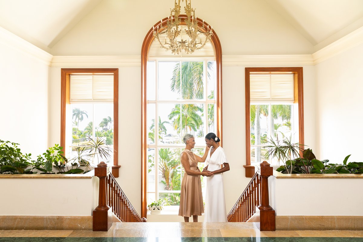 Tying the knot in paradise! #HyattZivaRoseHall #WeddingWednesday