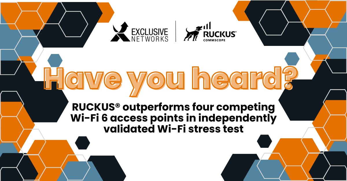 Packet6 recently validated a series of “out-of-the-box” performance tests that measured wireless access point capabilities tested in a real-world, high client-density environment. Check out how our friends over at @ruckusnetworks did: 👉 ow.ly/rTSo50R60Rk