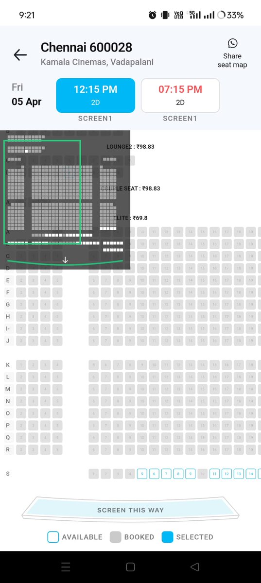 VP_Trends's tweet photo. Housefull shows for #Chennai28 in Kamala cinemas ❤️ Fantabulous craze continues 💥 @vp_offl
#Chennai600028 https://t.co/HSaLexqTAa