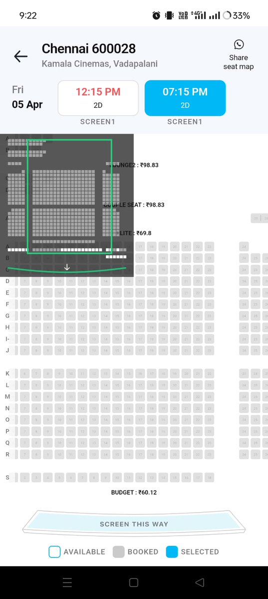 VP_Trends's tweet photo. Housefull shows for #Chennai28 in Kamala cinemas ❤️ Fantabulous craze continues 💥 @vp_offl
#Chennai600028 https://t.co/HSaLexqTAa